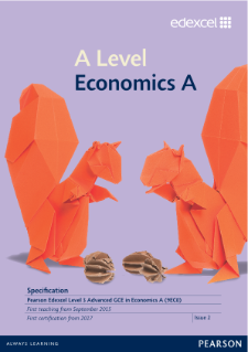 A level Economics A 2015 specification 